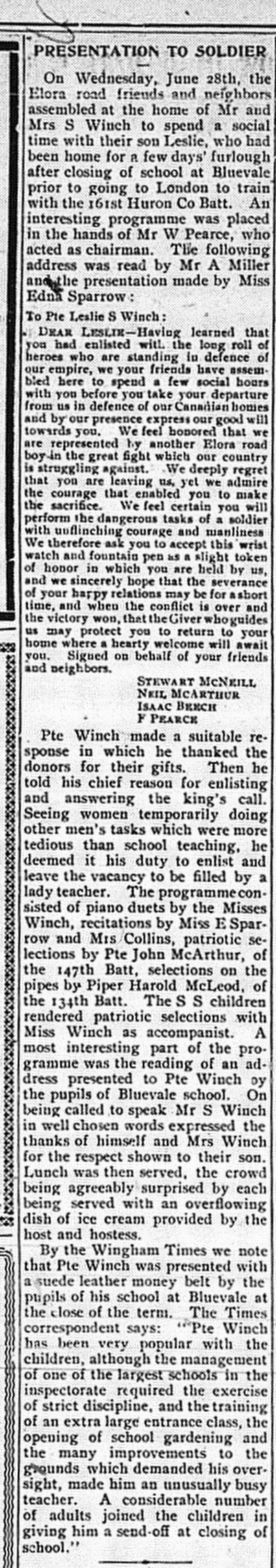 Paisley Advocate, July 12, 1916